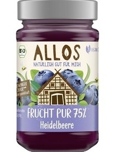 MUS JAGODOWY BIO 250 g ALLOS