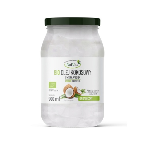 OLEJ KOKOSOWY BIO 900ml NAT VITA