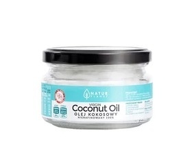 OLEJ KOKOSOWY NIERAFINOWANY 200 ml NATUR PLANET