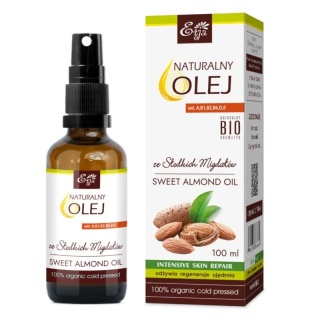 OLEJ ZE SŁODKICH MIGDAŁÓW BIO 100ml ETJA