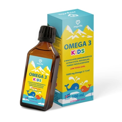 OMEGA 3 KODS 100 ml MYVITA