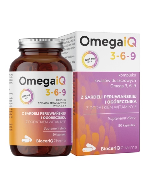 OMEGAIQ 369 90 kaps BIOCERIQPHARMA
