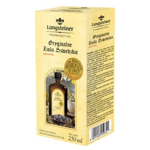 ORYGINALNEZIOŁA SZWEDZKIE LANGSTEINER 250 ml