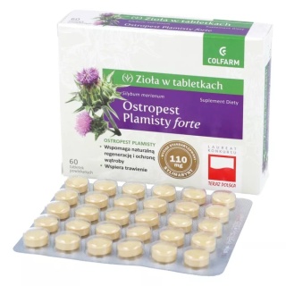 OSTROPEST PLAMISTY FORTE 60tabl COLFARM