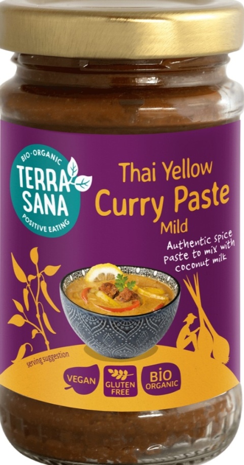 PASTA CURRY TAJSKA BIO 120g TERRASANA