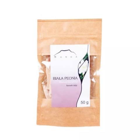 PEONIA BIAŁA KORZEŃ CIĘTY 50 g NANGA