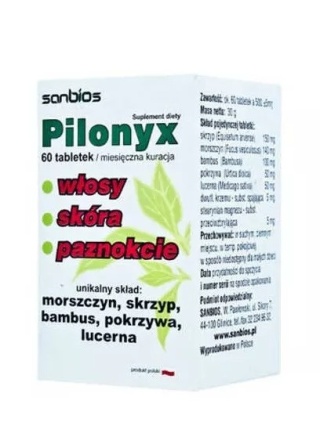 PILONYX SANBIOS 60 tabletek