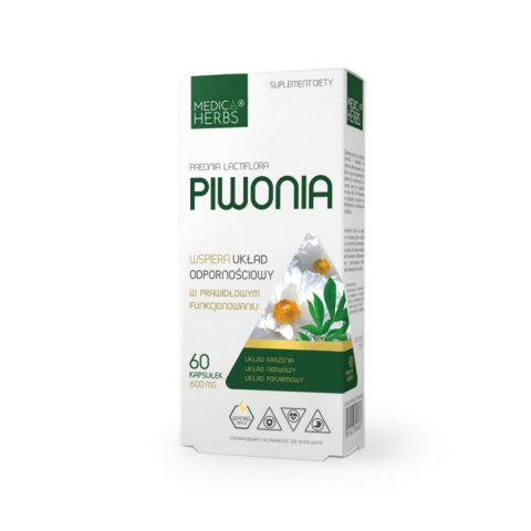 PIWONIA 600 mg60kaps MEDICA HERBS