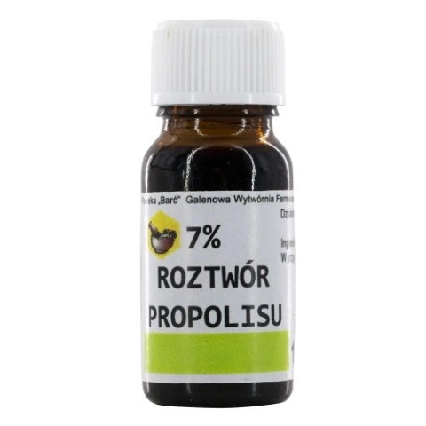 PROPOLIS 7% PŁYN 10 ml BARĆ
