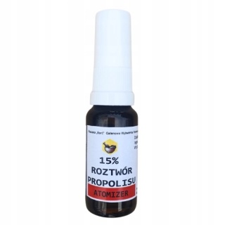 PROPOLIS ROZTWÓR BARĆ 15% ATOMIZER 20 ml