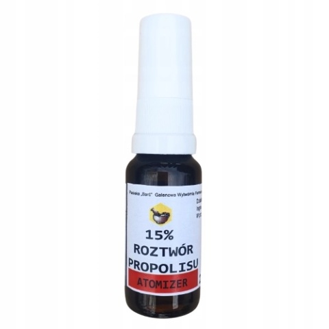 PROPOLIS ROZTWÓR BARĆ 15% ATOMIZER 20 ml