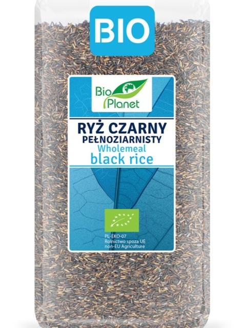 RYŻ CZARNY PEŁNOZIARNISTY BIO 500g BIO PLANET