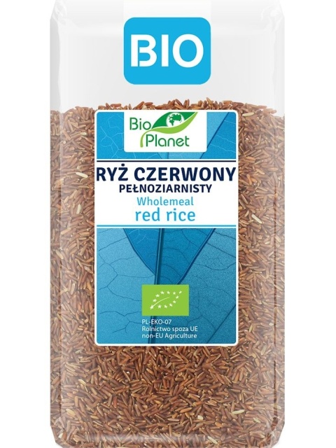 RYŻ CZERWONY BIO 500g BIOPLANET