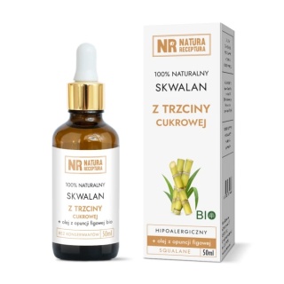 SKWALAN Z TRZCINY CUKROWEJ BIO 50 ml NATURA RECEPTURA