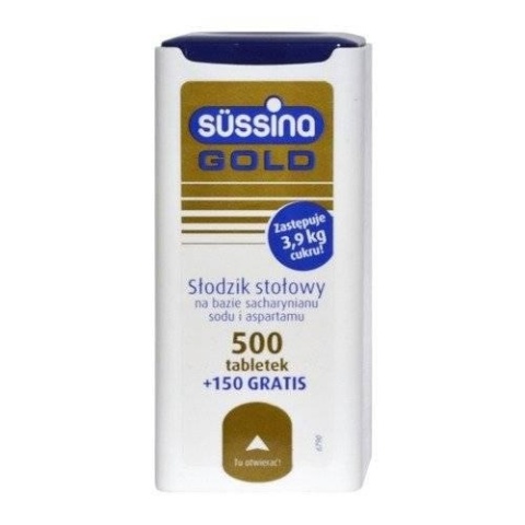SŁODZIK 500+150tabl SUSSINA GOLD