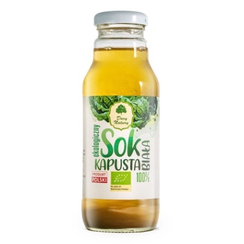 SOK Z BIAŁEJ KAPUSTY EKO 270ml DARY NATURY
