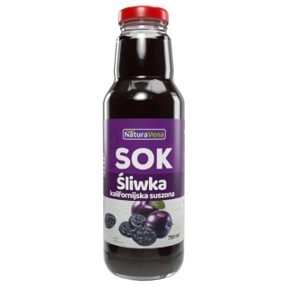 SOK Z SUSZONYCH ŚLIWEK KALIFORNIJSKICH 750 ml NATURAVENA