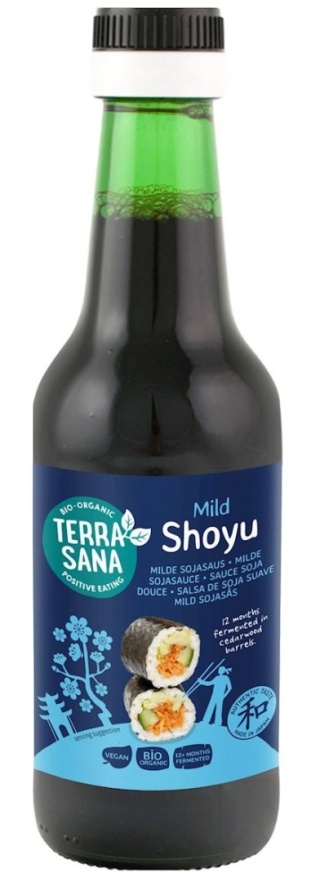 SOS SOJOWY SHOYU ŁAGODNY BIO250 ml- TERRASANA