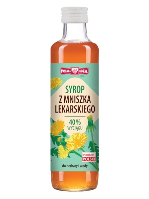 SYROP Z MNISZKA LEKARSKIEGO POLSKA RÓŻA 250 ml