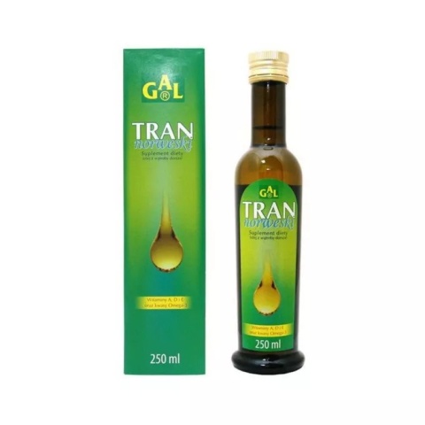 TRAN NORWESKI NATURALNY 250ml GAL