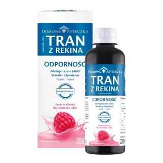 TRAN Z REKINA MALINA 250 ml APTECZKA DOMOWA