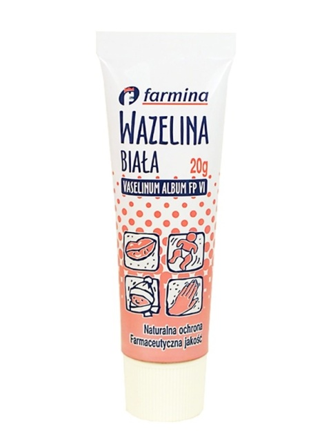 WAZELINA BIAŁA 20g FARMINA