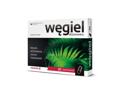 WĘGIEL AKTYWNY 30 KAPS. COLFARM
