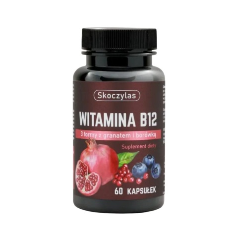 WITAMINA B12 3 FORMY 60kaps SKOCZYLAS
