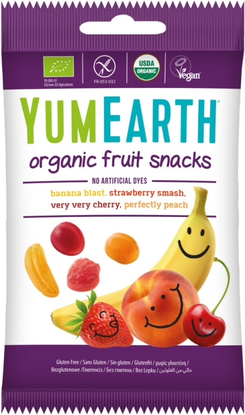 ŻELKI BEZ ŻELATYNY EKO 50g YUM EARTH MEDICALINE