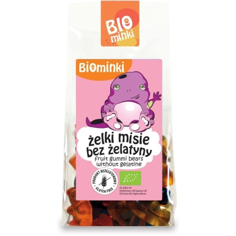 ŻELKI MISIE EKO 100g BIOMINKI
