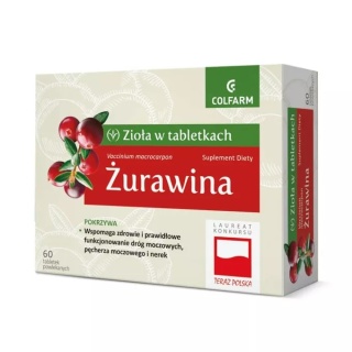 ŻURAWINA COLFARM 60 tabletek
