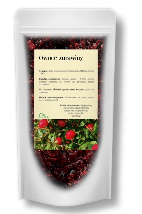 ŻURAWINA OWOC 50g FLOS