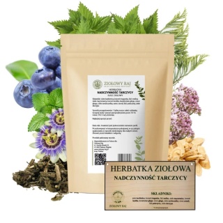 HERBATKA NADCZYNNOŚĆ TARCZYCY ZIOŁOWY RAJ