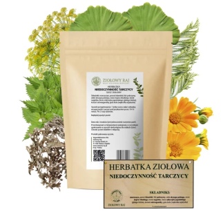 HERBATKA NIEDOCZYNNOŚĆ TARCZYCY 150g ZIOŁOWY RAJ