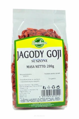 JAGODY GOJI 200g SMAKOSZ