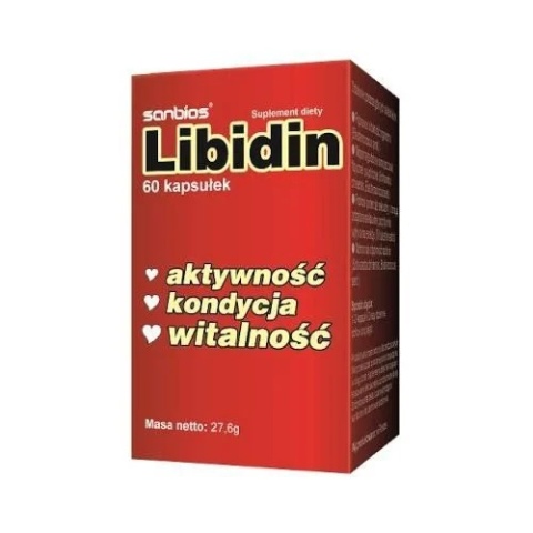 LIBIDIN 500mg 60kaps SANBIOS