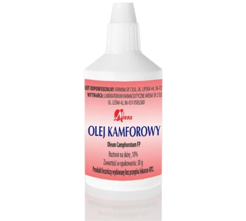 OLEJ KAMFOROWY 30g AVENA
