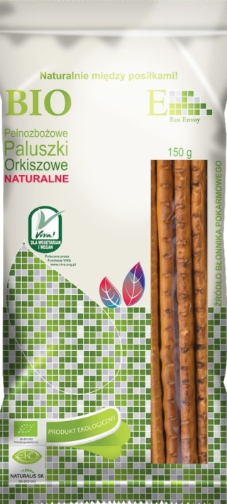 PALUSZKI ORKISZOWE NATURALNE 150 g ECO ENVOY