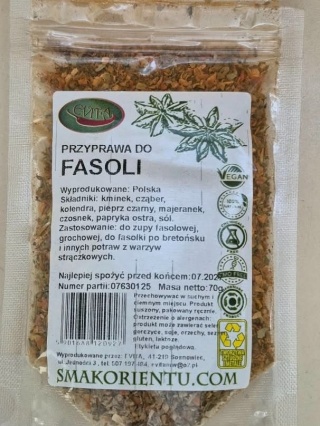 PRZYPRAWA DO FASOLI 70g EVITA