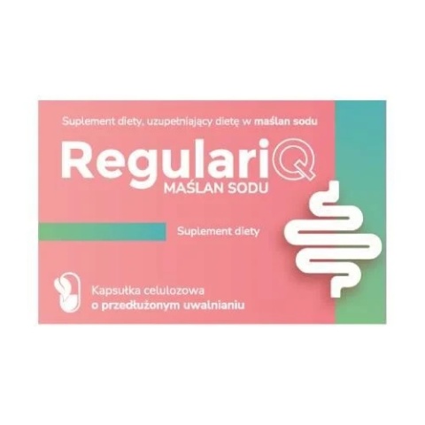 REGULARIQ MAŚLAN SODU 30 kaps BIOCERIQPHARMA