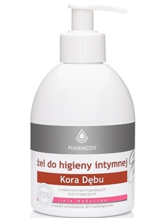 ŻEL DO HIGIENY INTYMNEJ KORA DĘBU 300ml PHARMEDIS