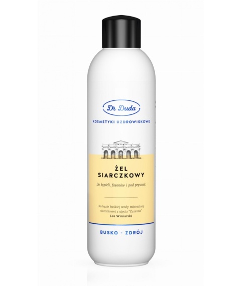 ŻEL SIARCZKOWY DO KĄPIELI DR DUDA 1000ml